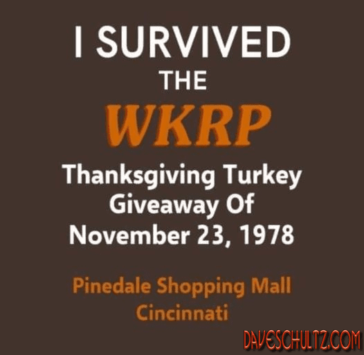 I Survived the WKRP Turkey Giveaway