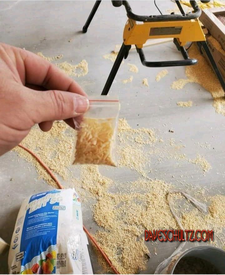 Dime Bags of Fresh Lumber Shavings