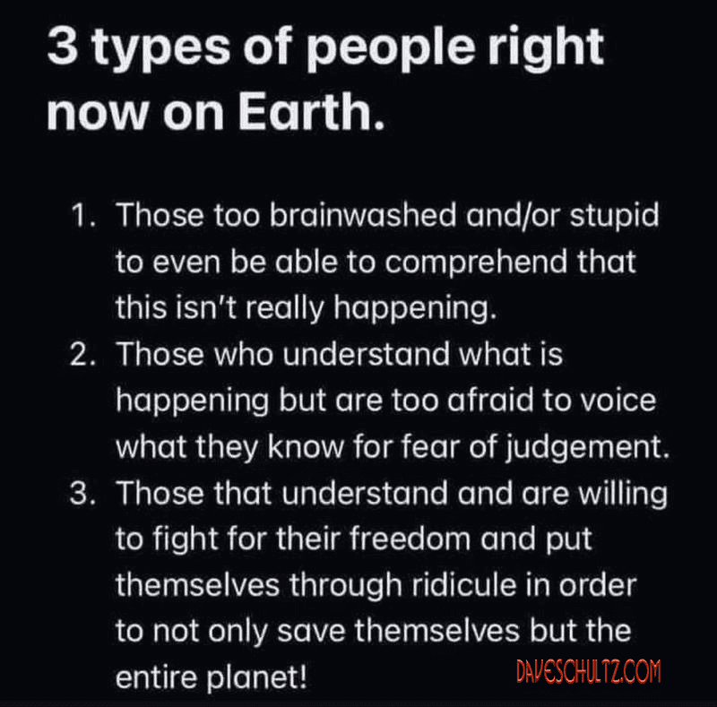 Three Types Of People. Which Are You?