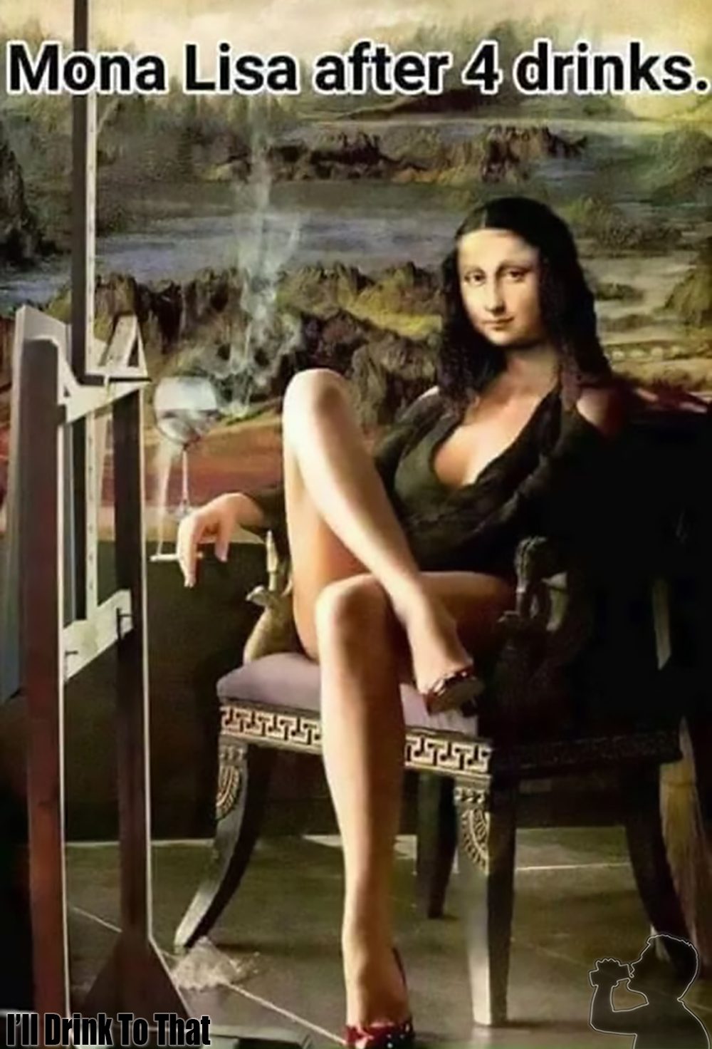 Mona Lisa Was A Slut