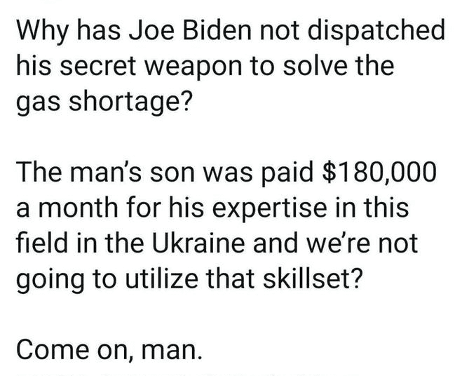 Why Hasn’t Biden Called In The World’s Most Renown Expert?