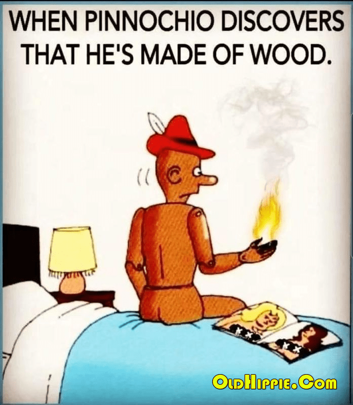 The Day Pinocchio Discovered He Was Made Of Wood