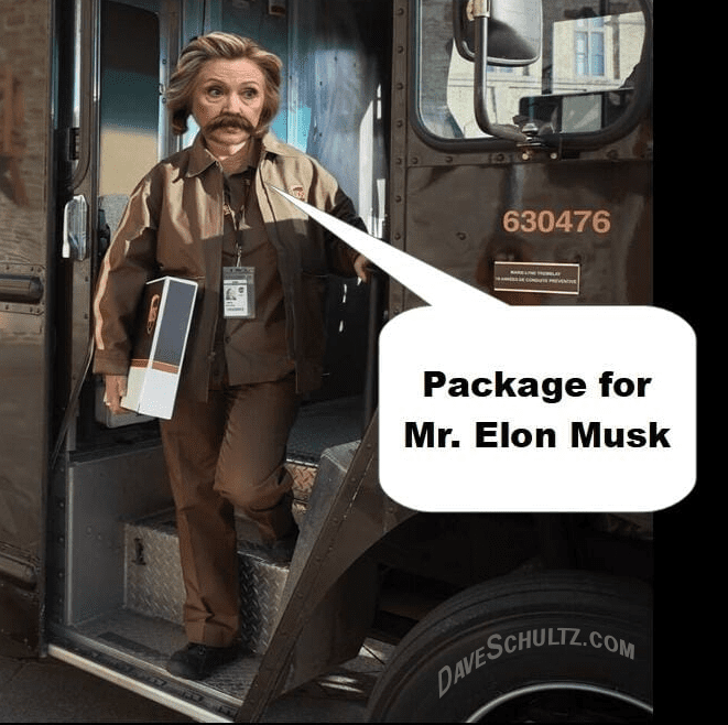 Delivery for Mr. Musk